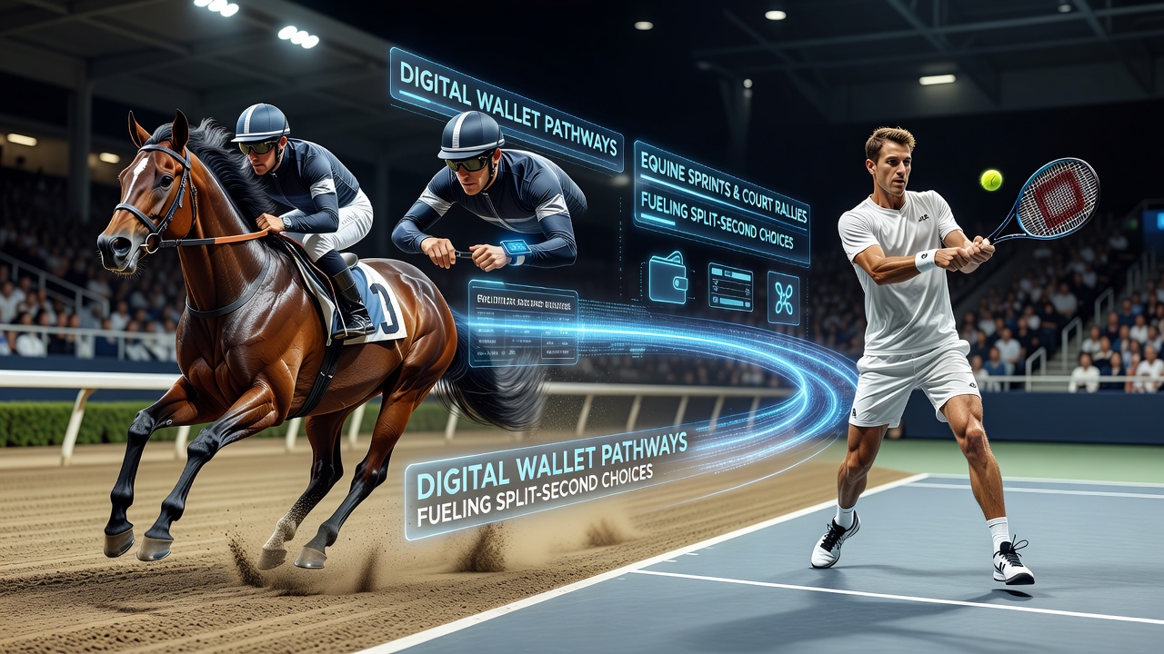 Tennisrally's en snelle wallet-betalingen die live keuzes ondersteunen op mobiele apparaten
